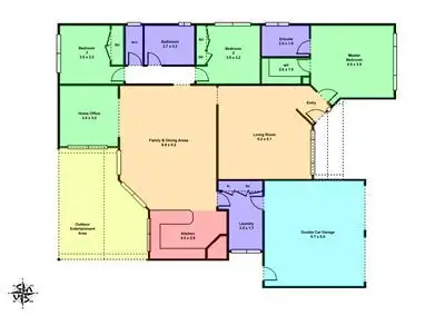 Floorplan of Homely house listing, 248 Howe Street, Miners Rest VIC 3352