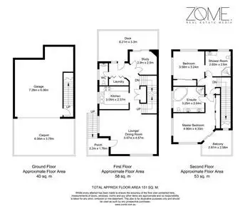Floorplan of Homely townhouse listing, 4/33 Meron Street, Southport QLD 4215