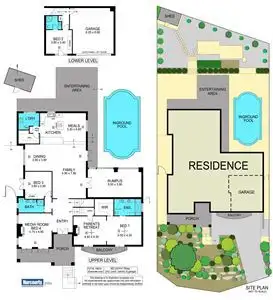 Floorplan of Homely house listing, 1 Ashcroft Court, Hallett Cove SA 5158