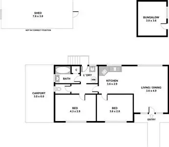 Floorplan of Homely house listing, 29 School Road, Menzies Creek VIC 3159