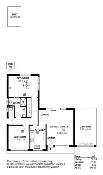 Floorplan of Homely house listing, 80 Shakespeare Avenue, Magill SA 5072