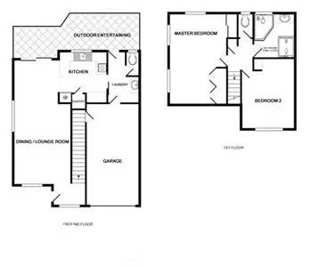 Floorplan of Homely townhouse listing, 12/79 Cambridge Street, Carina Heights QLD 4152
