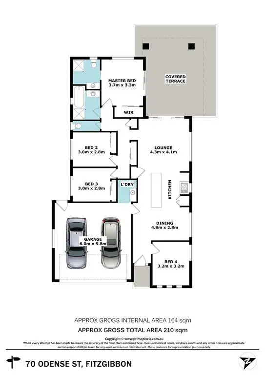 Floorplan of Homely house listing, 70 Odense Street, Fitzgibbon QLD 4018