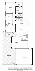 Floorplan of Homely house listing, 16 Tindal Way, Mount Annan NSW 2567