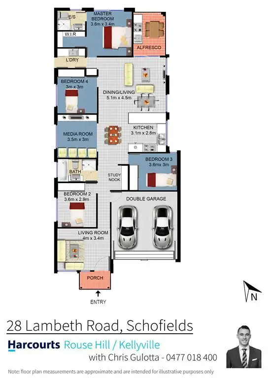 Floorplan of Homely house listing, 28 Lambeth Road, Schofields NSW 2762