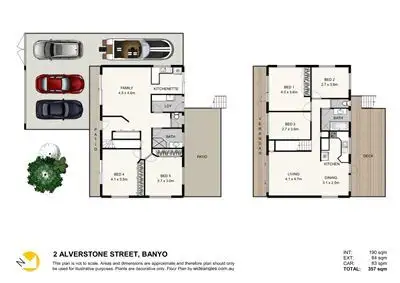 Floorplan of Homely house listing, 2 Alverstone Street, Banyo QLD 4014