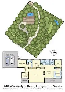 Floorplan of Homely rural property listing, 440 Warrandyte Road, Langwarrin VIC 3910
