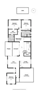 Floorplan of Homely house listing, 10 Mason Street, Port Elliot SA 5212