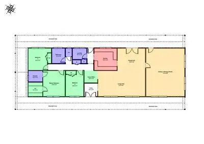 Floorplan of Homely house listing, 395 State Forrest Road, Ross Creek VIC 3351