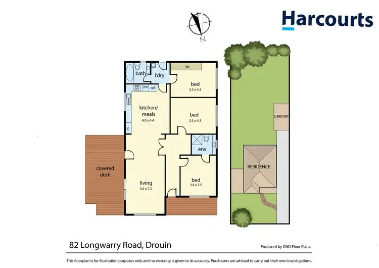 Floorplan of Homely house listing, 82 Longwarry Road, Drouin VIC 3818