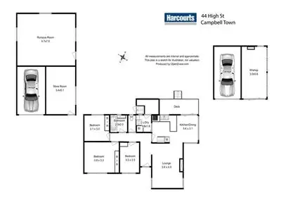Floorplan of Homely house listing, 44 High Street, Campbell Town TAS 7210