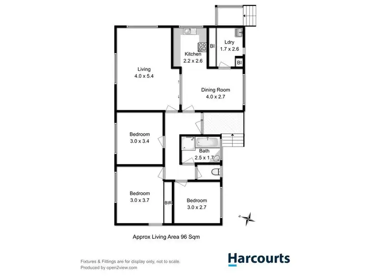 Floorplan of Homely house listing, 5 Otto Circle, New Norfolk TAS 7140