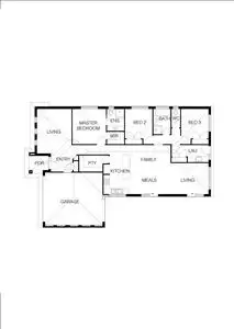 Floorplan of Homely house listing, 27 Georgia Way, Hastings VIC 3915