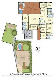 Floorplan of Homely house listing, 4 Bundara Crescent, Mount Eliza VIC 3930