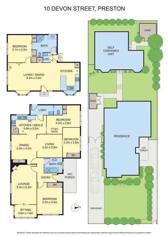 Floorplan of Homely house listing, 10 Devon Street, Preston VIC 3072