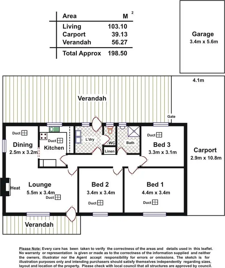 Floorplan of Homely house listing, 2 Bond Street, Northfield SA 5085