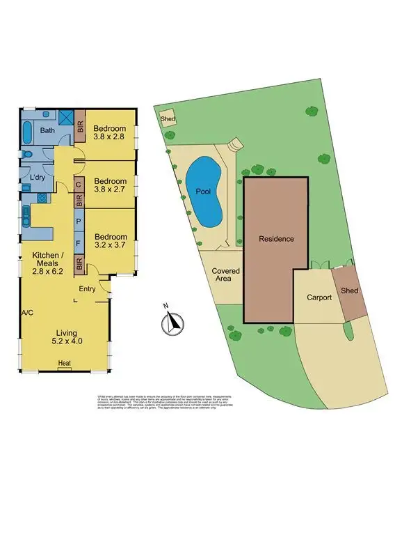 Floorplan of Homely house listing, 5 Kindra Court, Vermont South VIC 3133