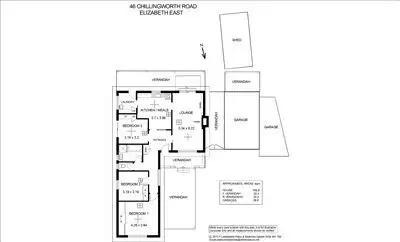 Floorplan of Homely house listing, 46 Chillingworth Road, Elizabeth East SA 5112