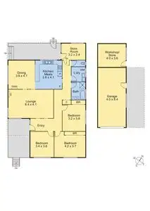 Floorplan of Homely house listing, 4 Drysdale Court, Thomastown VIC 3074