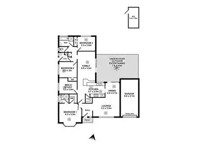 Floorplan of Homely house listing, 6 Fig Tree Lane, Aberfoyle Park SA 5159