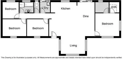 Floorplan of Homely house listing, 1 Tara Court, Goolwa North SA 5214