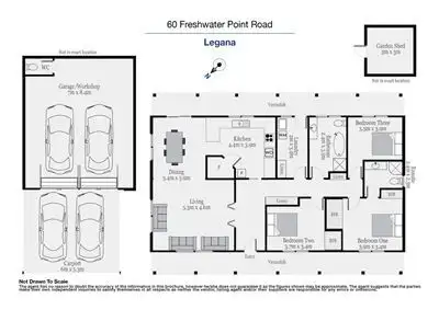 Floorplan of Homely house listing, 60 Freshwater Point Road, Legana TAS 7277