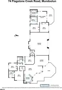 Floorplan of Homely rural property listing, 74 Flagstone Creek Road, Mundoolun QLD 4285