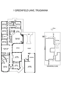 Floorplan of Homely house listing, 1 Greenfield Lane, Truganina VIC 3029