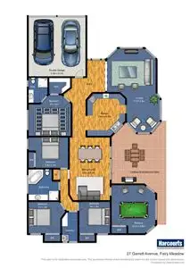 Floorplan of Homely house listing, 27 Garratt Avenue, Fairy Meadow NSW 2519
