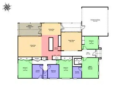 Floorplan of Homely house listing, 20 Merino Drive, Alfredton VIC