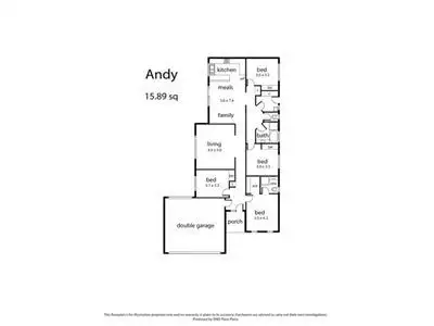 Floorplan of Homely house listing, 6 Waratah Street, Longwarry VIC 3816