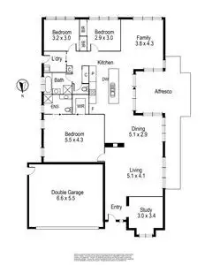Floorplan of Homely house listing, 32 Monastery Close, Wantirna South VIC 3152
