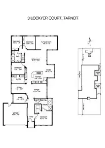 Floorplan of Homely house listing, 3 Lockyer Court, Tarneit VIC 3029