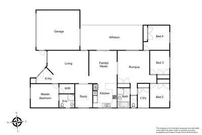 Floorplan of Homely house listing, 2 Medusa Court, Cranbourne VIC 3977