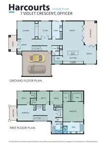 Floorplan of Homely house listing, 7 Violet Crescent, Officer VIC 3809