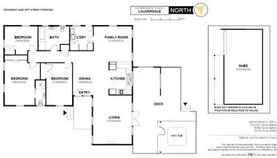 Floorplan of Homely house listing, 142 Bangalee Street, Lauderdale TAS 7021