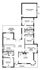 Floorplan of Homely house listing, 10 Hexham Avenue, Myrtle Bank SA 5064