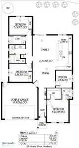 Floorplan of Homely land listing, 23A Apalie Drive, Modbury SA 5092