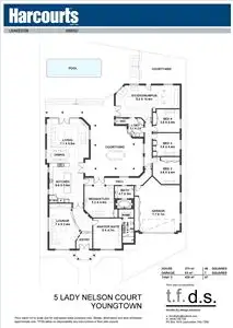 Floorplan of Homely house listing, 5 Lady Nelson Court, Youngtown TAS 7249