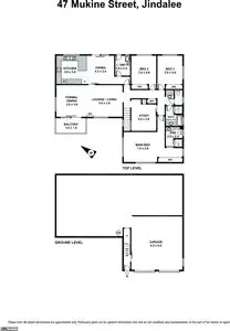 Floorplan of Homely house listing, 47 Mukine Street, Jindalee QLD 4074