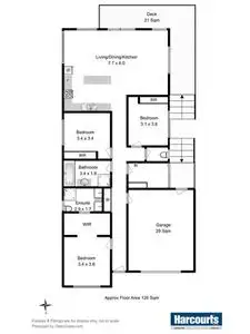 Floorplan of Homely house listing, 13 Dianella Drive, Blackmans Bay TAS 7052