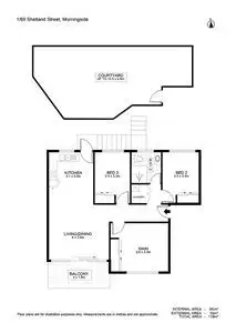 Floorplan of Homely unit listing, 1/68 Shetland Street, Morningside QLD 4170