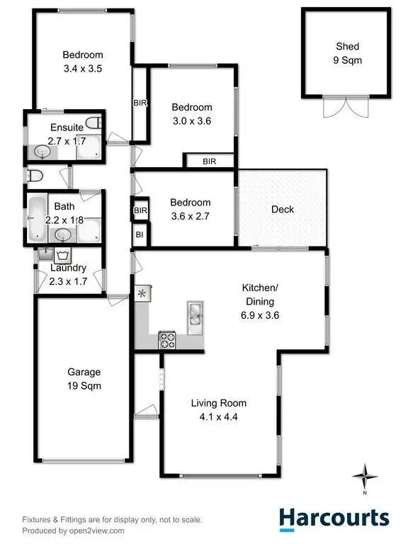 Floorplan of Homely house listing, 33 Menin Drive, Brighton TAS 7030