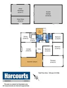 Floorplan of Homely house listing, 2 Fleurtys Lane, Middleton TAS 7163