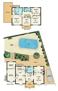 Floorplan of Homely house listing, 92 Broadmeadow Drive, Flagstaff Hill SA 5159