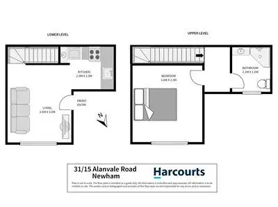 Floorplan of Homely unit listing, 31/15 Alanvale Road (Apartments), Newnham TAS 7248