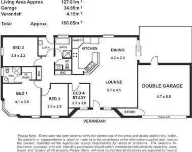 Floorplan of Homely house listing, 68 Parkview Drive, Mount Barker SA 5251