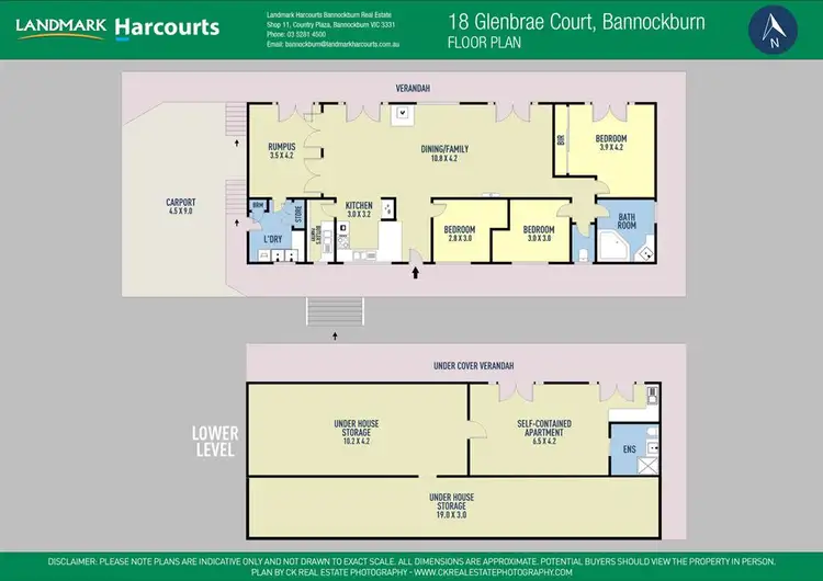 Floorplan of Homely house listing, 18 Glenbrae Court, Bannockburn VIC 3331