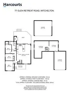 Floorplan of Homely house listing, 77 Glen Retreat Road, Mitchelton QLD 4053