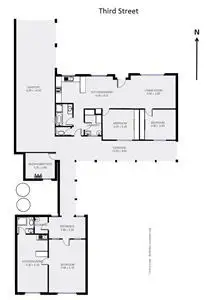 Floorplan of Homely house listing, 11 Third Street, Minlaton SA 5575